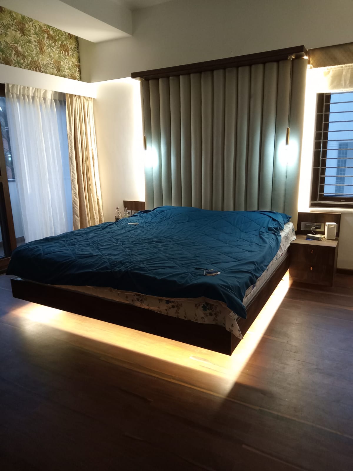 King size Storage cot 8/14