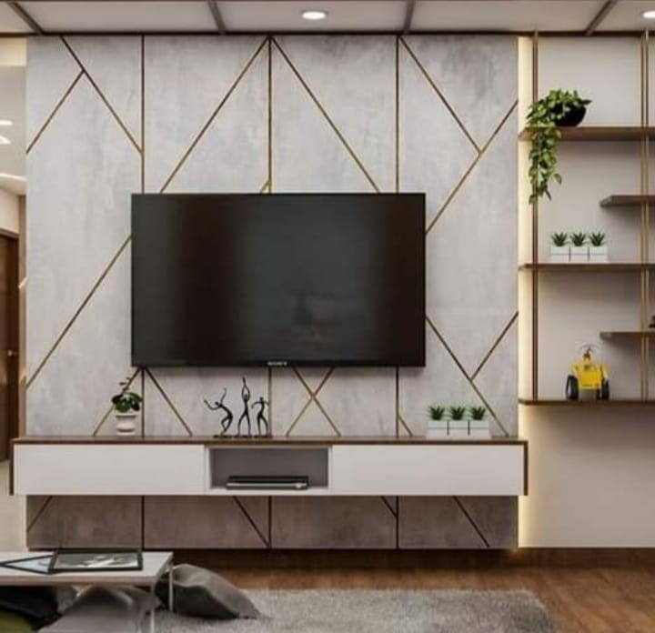 Living hall and TV Unit 8/16